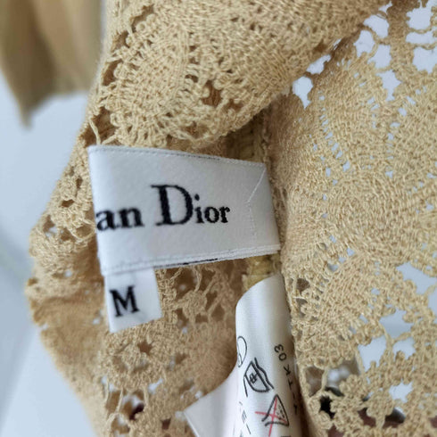 クリスチャンディオール Christian Dior 花柄 レーストップス レディース JPN:M