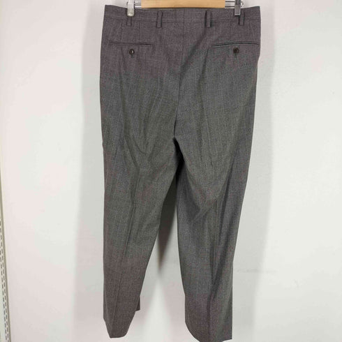 アントニオフスコ ANTONIO FUSCO 日本製 PURE NEW WOOL ピンストライプ テーラードジャケット 1タックスラックス セットアップ メンズ 98AB6