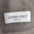 アントニオフスコ ANTONIO FUSCO 日本製 PURE NEW WOOL ピンストライプ テーラードジャケット 1タックスラックス セットアップ メンズ 98AB6