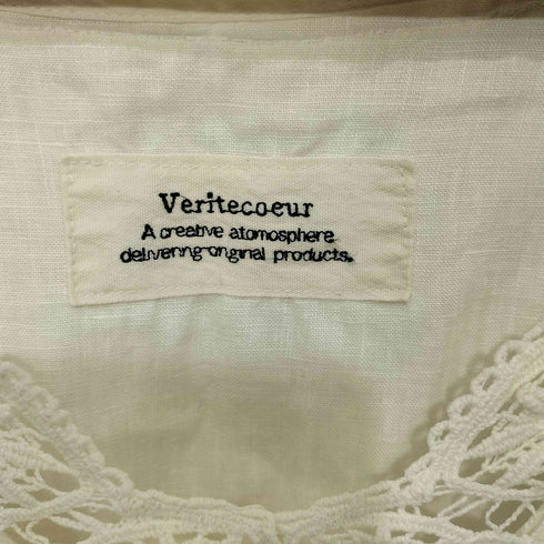 ヴェリテクール veritecoeur 編みレースチュニック レディース FREE