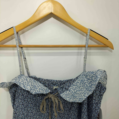Cloth & Cross パッチワーク花柄キャミワンピース レディース