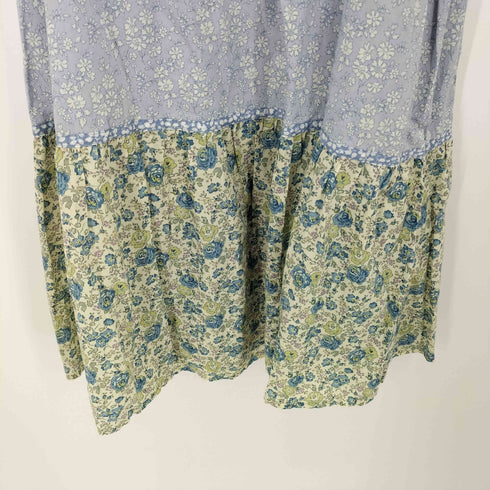 Cloth & Cross パッチワーク花柄キャミワンピース レディース