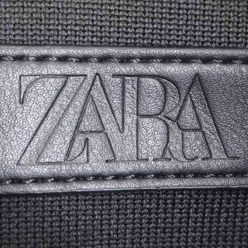 ザラ ZARA ファブリックトートバッグ レディース