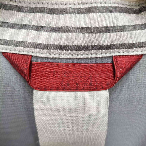 ノータデラマノシニストラ nota della mano sinistra S/S ストライプ マキシ シャツワンピース レディース