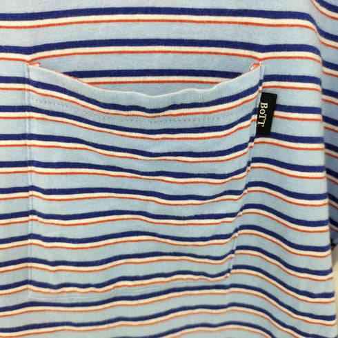 ボット BOTT 24SS Jacquard Border Pocket Tee メンズ JPN:L