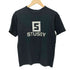ステューシー Stussy 00s Y2K MADE IN USA 銀タグ ブランドロゴプリント ショートスリーブ クルーネックTシャツ ミニトップス ショート丈 レディース import:S