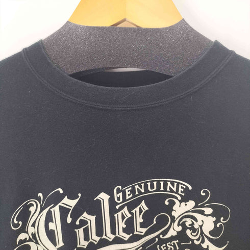 キャリー CALEE ロゴプリント S/S TEE メンズ import:M