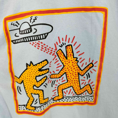 ダイアモンドサプライ DiamondSUPRLLY Howlin Wolf Longsleeve Tee Sky Blue メンズ import:L