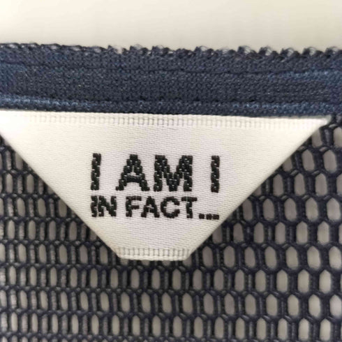 I AM I IN FACT メッシュジャケット レディース