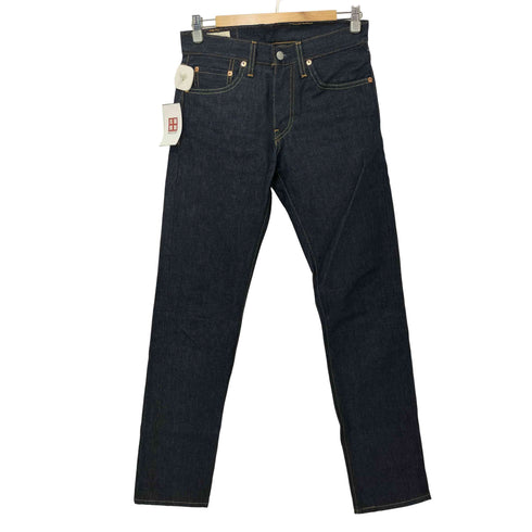 リーバイス Levis 米国製 511 赤耳 BIGE 内股シングル 紺カン セルヴィッチ ジップアップ ストレートデニムパンツ レディース W28 L32