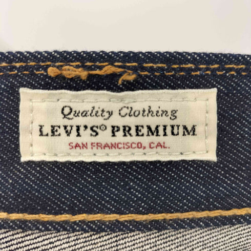 リーバイス Levis 米国製 511 赤耳 BIGE 内股シングル 紺カン セルヴィッチ ジップアップ ストレートデニムパンツ レディース W28 L32