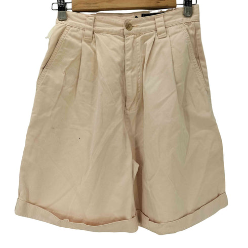エディーバウアー Eddie Bauer ツータック ハーフパンツ 黒タグ レディース