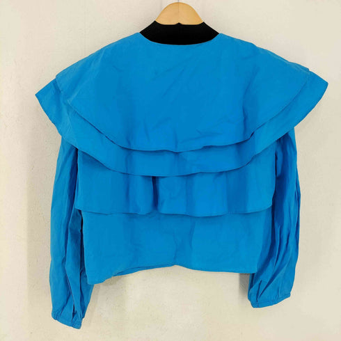 ザラ ZARA フリルシャツブラウス レディース import:M