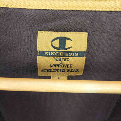 チャンピオン Champion TESTED&APPROVED ロゴ刺繍 クルーネックスウェット メンズ import:L