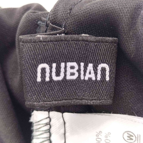 ヌビアン NUBIAN 和柄切替イージーパンツ レディース SM