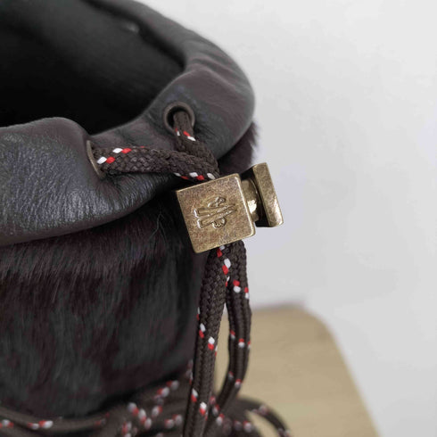 モンクレール MONCLER ハラコ ショートブーツ レディース JPN:39