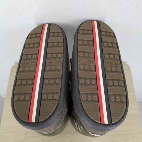 モンクレール MONCLER ナイロンレースアップブーツ レディース JPN:39