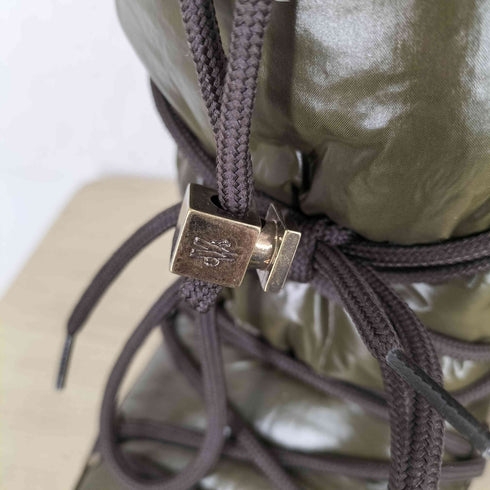 モンクレール MONCLER ナイロンレースアップブーツ レディース JPN:39