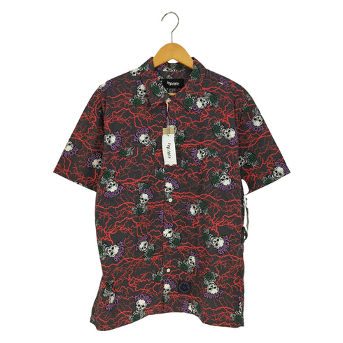 マシス MASSES ×CUSTOM PERFORMANCE SHIRT S/S EL CHAVO 総柄シャツ メンズ JPN:S