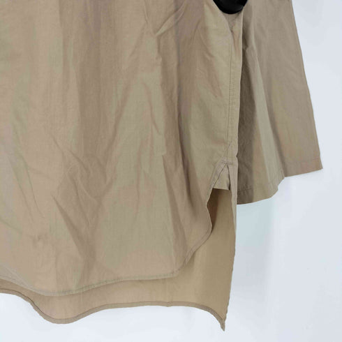 ブラームス BLURHMS Stand Collar Cuffsless Shirt スタンドカラーカフスレスシャツ メンズ JPN:3