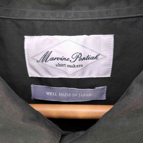 マーヴィンポンティアック Marvine Pontiak Regular Collar 3 Button SH レギュラーカラー 3ボタンシャツ メンズ ONE SIZE