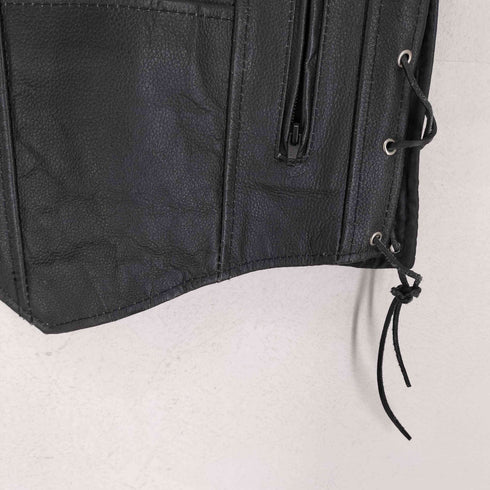 CYCLE ALPHA GEAR レザーベスト メンズ JPN:XL