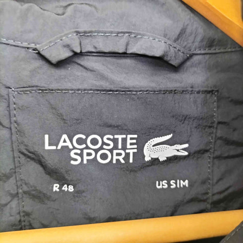 ラコステスポーツ LACOSTE SPORT パッカブルダイヤリップストップジャケット メンズ S/M
