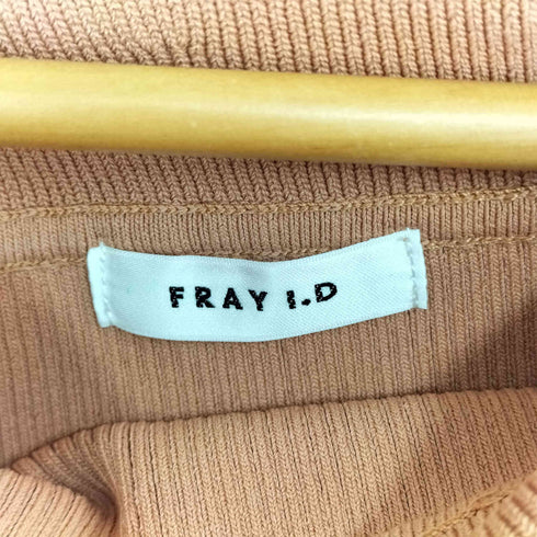 フレイアイディー FRAY I.D オフショルダーニットワンピース レディース FREE