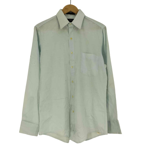 アロー ARROW 90-00S BRIGADE FITTED SHIRT ヘリンボーン レギュラーカラー L/S シャツ メンズ 15 32/33