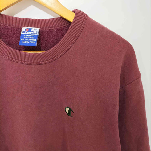 チャンピオン Champion 90-2000s 目付き クルーネックスウェット メンズ L
