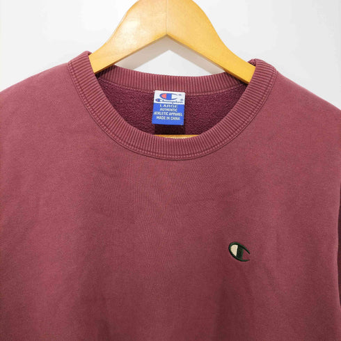 チャンピオン Champion 90-2000s 目付き クルーネックスウェット メンズ L