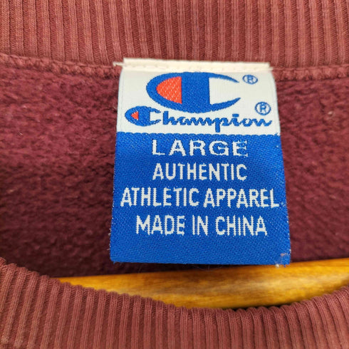チャンピオン Champion 90-2000s 目付き クルーネックスウェット メンズ L