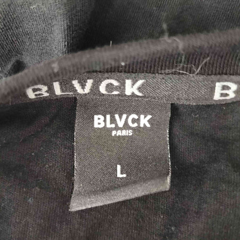 BLVCK PARIS ロゴ刺繍クルーネックTシャツ メンズ JPN:L