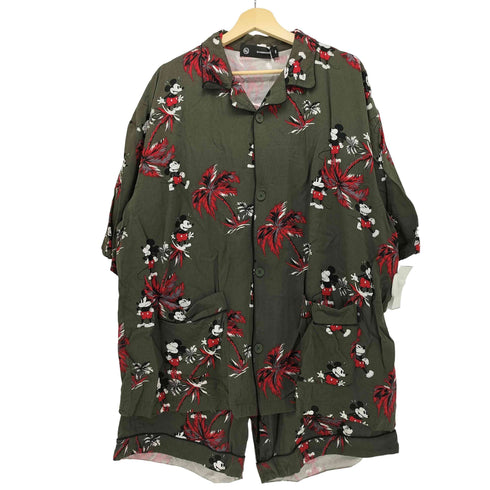 ジーユー GU 総柄 スリーピング セットアップ メンズ JPN:XXL
