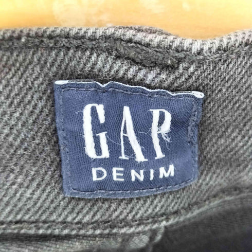 ギャップデニム GAP DENIM SUPER SKINNY スキニー ブラックデニム パンツ メンズ 33×32