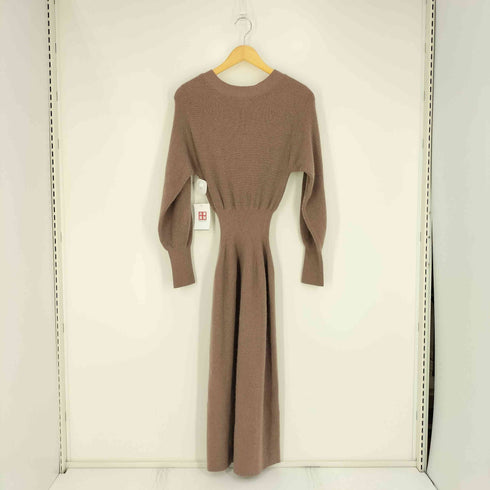 スナイデル snidel Sustainableフロントボタンニットワンピース レディース ONE SIZE