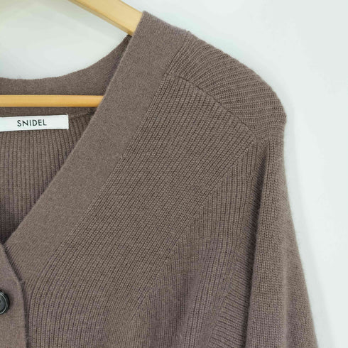 スナイデル snidel Sustainableフロントボタンニットワンピース レディース ONE SIZE