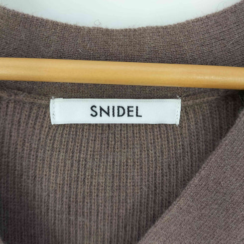 スナイデル snidel Sustainableフロントボタンニットワンピース レディース ONE SIZE
