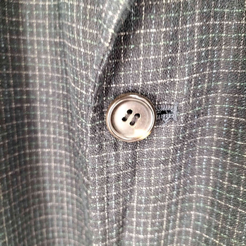 コムデギャルソンオム COMME des GARCONS HOMME 90s AD1997 田中オム 田中期 金文字タグ 背抜 異素材切替3Bテーラードジャケット オーバーサイズ メンズ JPN:M