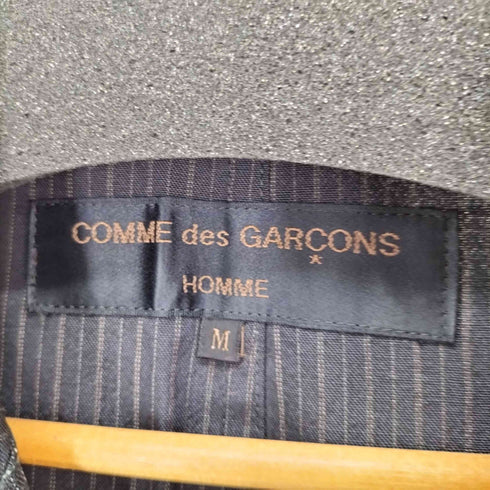 コムデギャルソンオム COMME des GARCONS HOMME 90s AD1997 田中オム 田中期 金文字タグ 背抜 異素材切替3Bテーラードジャケット オーバーサイズ メンズ JPN:M
