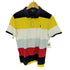 ポロバイラルフローレン Polo by RALPH LAUREN ポニー刺繍 マルチカラー S/S ポロシャツ メンズ import:XL