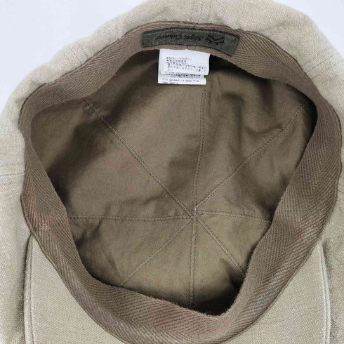 ナイジェルケーボン NIGEL CABOURN CASQUETTE HEMP CANVAS メンズ L
