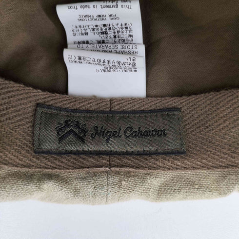 ナイジェルケーボン NIGEL CABOURN CASQUETTE HEMP CANVAS メンズ L