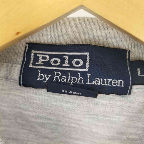 ポロバイラルフローレン Polo by RALPH LAUREN ポニー 刺繍 S/S ポロシャツ メンズ import:L