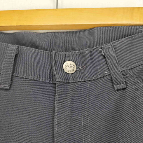 リー Lee 80s 200-1803 MADE IN USA フロントデザインコットンパンツ メンズ W36