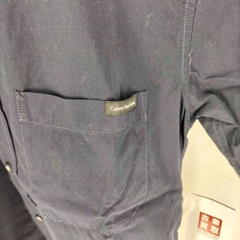 カルバンクラインジーンズ Calvin Klein Jeans レギュラーカラー ベーシック S/S シャツ メンズ import:L
