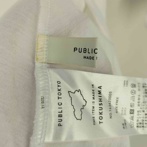 パブリックトウキョウ PUBLIC TOKYO レイヤードライクロンTEE レディース FREE