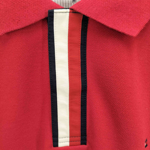 トミーヒルフィガーゴルフ TOMMY HILFIGER GOLF ロゴ刺繍バイカラーポロシャツ メンズ JPN:M