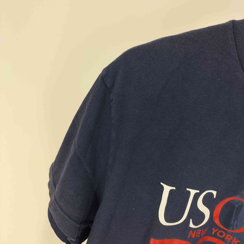 ポロバイラルフローレン Polo by RALPH LAUREN シャドウ ポニー US OPEN プリント S/S Tシャツ メンズ LL