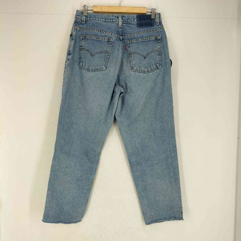 リーバイス Levis 550 ボタン裏748 02月07製 RELAXED FIT フロントデザインジップフライデニム メンズ JPN:M